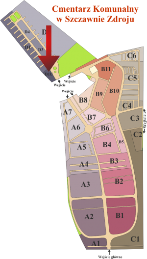 Brak mapy sektorowej