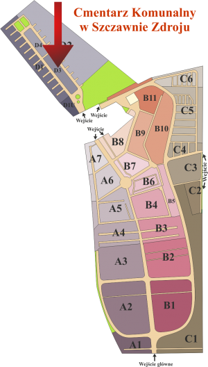 Brak mapy sektorowej