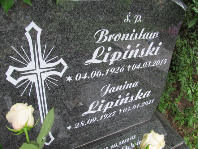 Janina Lipińska 1927 Szczawno Zdrój - Grobonet - Wyszukiwarka osób pochowanych