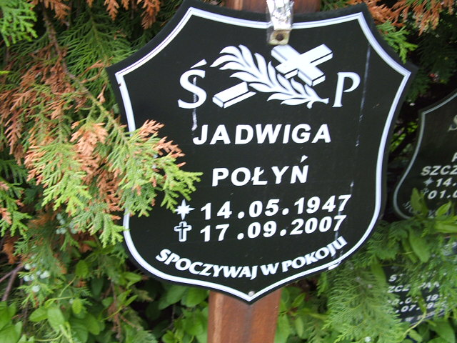 Jadwiga Połyń 1947 Szczawno Zdrój - Grobonet - Wyszukiwarka osób pochowanych