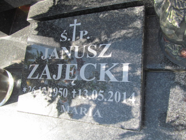 Janusz Zajęcki 1950 Szczawno Zdrój - Grobonet - Wyszukiwarka osób pochowanych