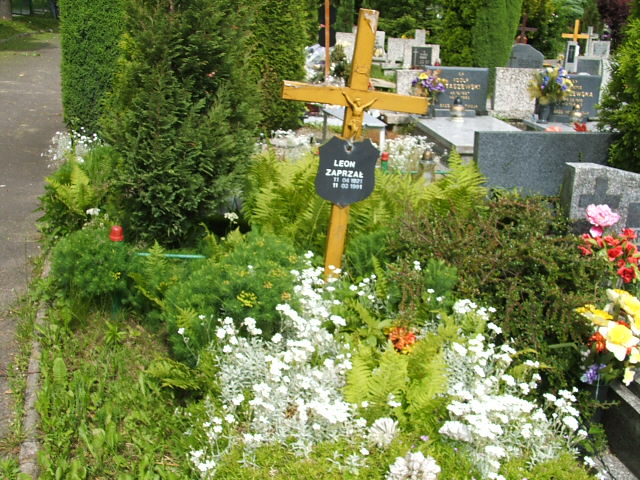 Grób Leon Zaprzał
