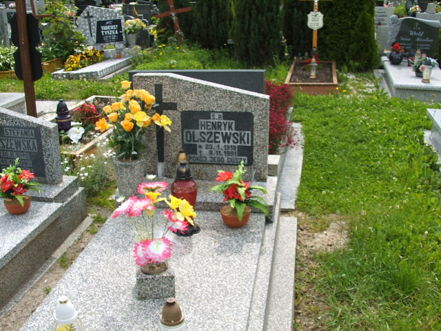 Grób Henryk Olszewski