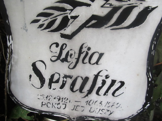 Zofia Serafin 1912 Szczawno Zdrój - Grobonet - Wyszukiwarka osób pochowanych