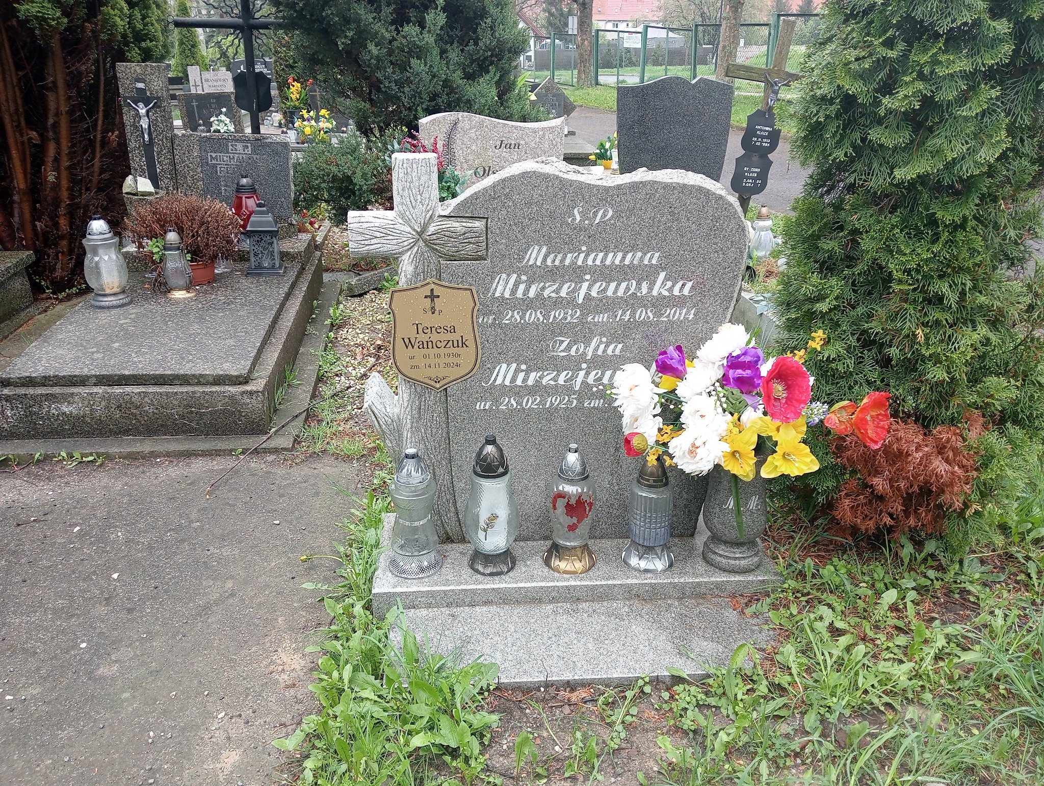 Grób Marianna Mirzejewska