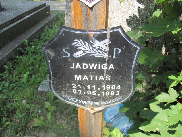 Jadwiga Matias 1907 Szczawno Zdrój - Grobonet - Wyszukiwarka osób pochowanych