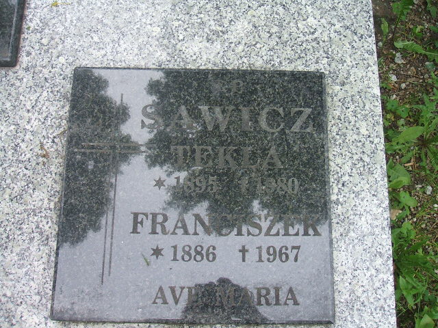 Franciszek Sawicz 1886 Szczawno Zdrój - Grobonet - Wyszukiwarka osób pochowanych