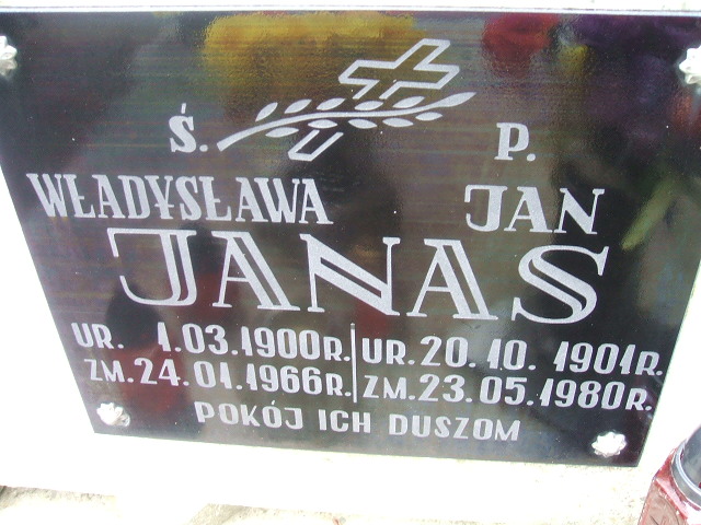 Jan Janas 1901 Szczawno Zdrój - Grobonet - Wyszukiwarka osób pochowanych