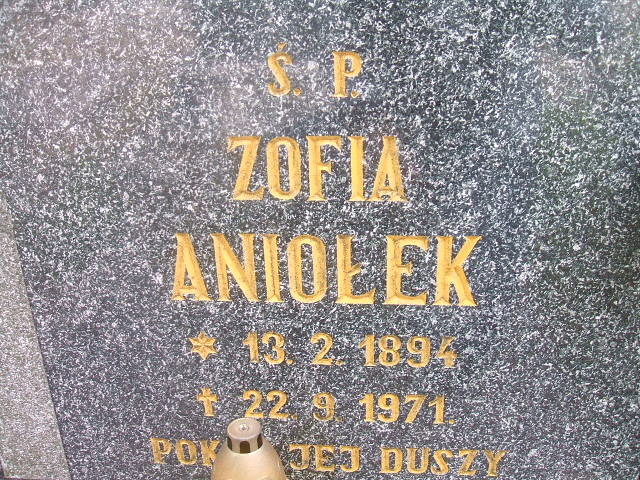 Leopold Aniołek 1893 Szczawno Zdrój - Grobonet - Wyszukiwarka osób pochowanych