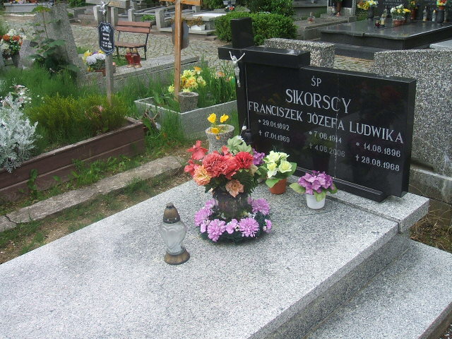 Grób Ludwika Sikorska