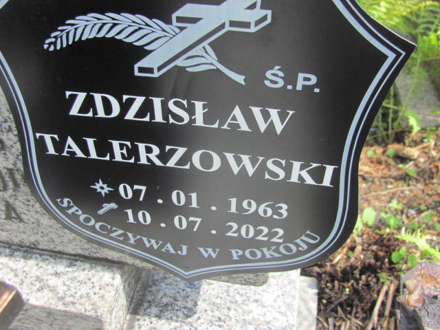 Zdzisław Talerzowski 1963 Szczawno Zdrój - Grobonet - Wyszukiwarka osób pochowanych