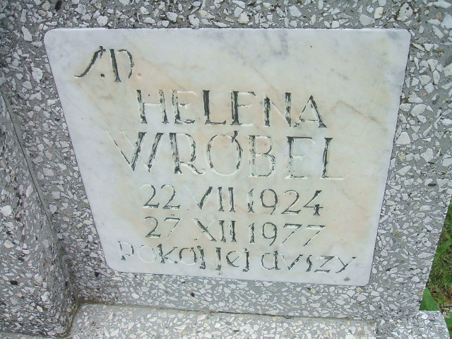 Helena Wróbel 1924 Szczawno Zdrój - Grobonet - Wyszukiwarka osób pochowanych