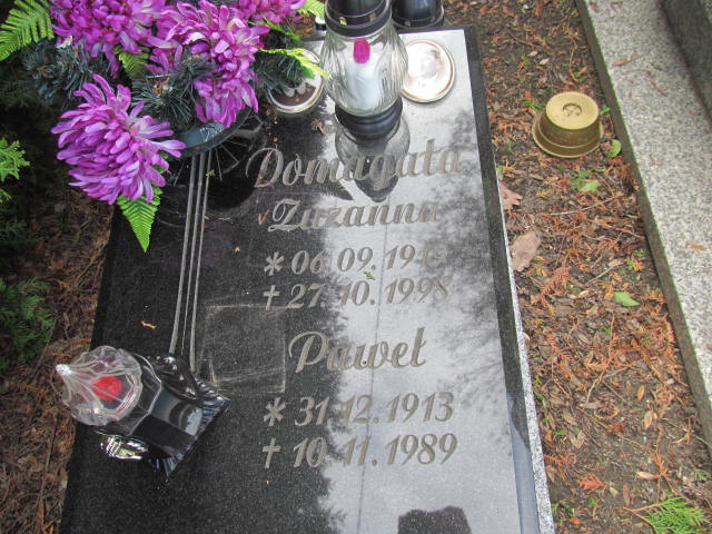 Zuzanna Domagała 1919 Szczawno Zdrój - Grobonet - Wyszukiwarka osób pochowanych