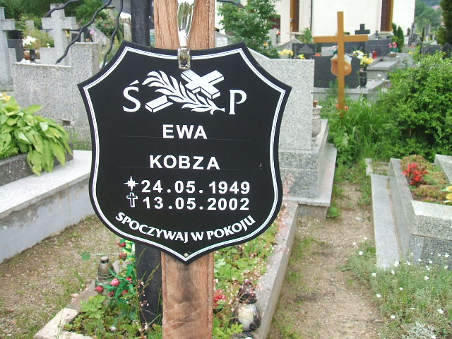 Ewa Kobza 1949 Szczawno Zdrój - Grobonet - Wyszukiwarka osób pochowanych