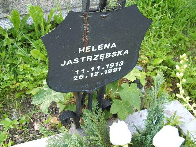 Helena Jastrzębska 1913 Szczawno Zdrój - Grobonet - Wyszukiwarka osób pochowanych