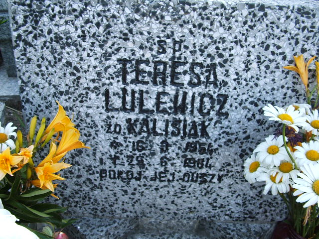 Marian Kalisiak 1928 Szczawno Zdrój - Grobonet - Wyszukiwarka osób pochowanych