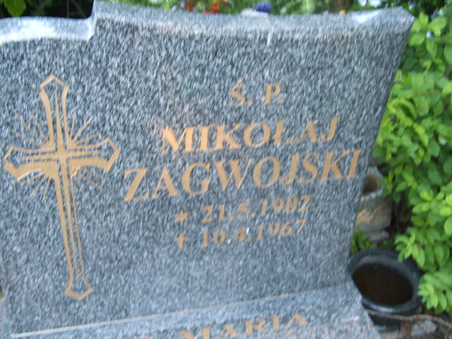 Mikołaj Zagwojski 1902 Szczawno Zdrój - Grobonet - Wyszukiwarka osób pochowanych