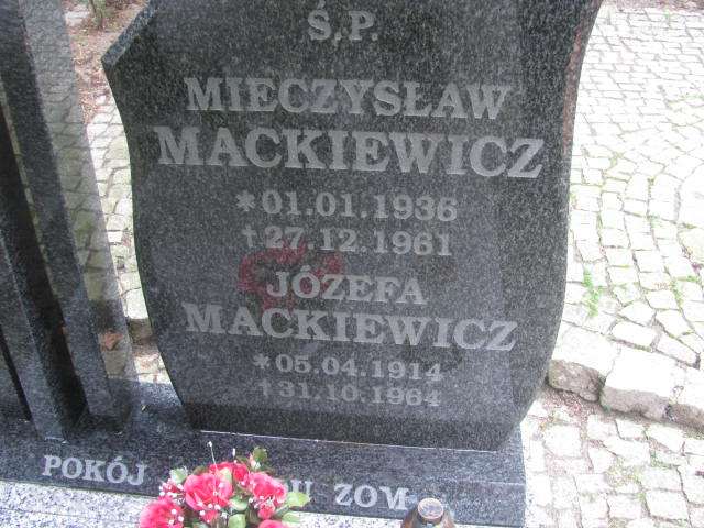 Mieczysław Mackiewicz 1936 Szczawno Zdrój - Grobonet - Wyszukiwarka osób pochowanych