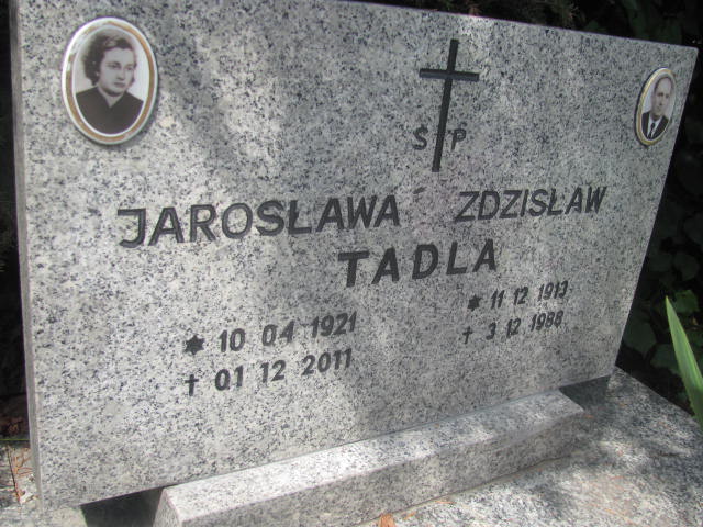 Jarosława Tadla 1921 Szczawno Zdrój - Grobonet - Wyszukiwarka osób pochowanych