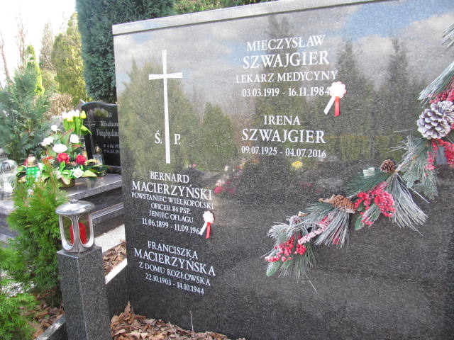 Franciszka Macierzyńska 1903 Szczawno Zdrój - Grobonet - Wyszukiwarka osób pochowanych