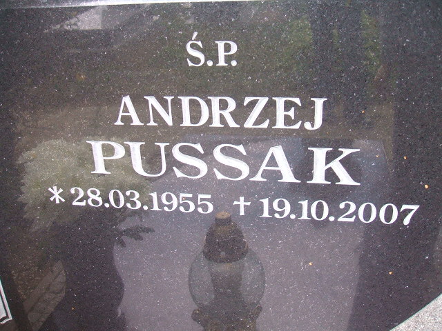 Andrzej Pussak 1955 Szczawno Zdrój - Grobonet - Wyszukiwarka osób pochowanych