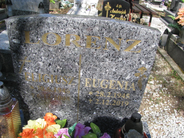 Grób Eligiusz Lorenz