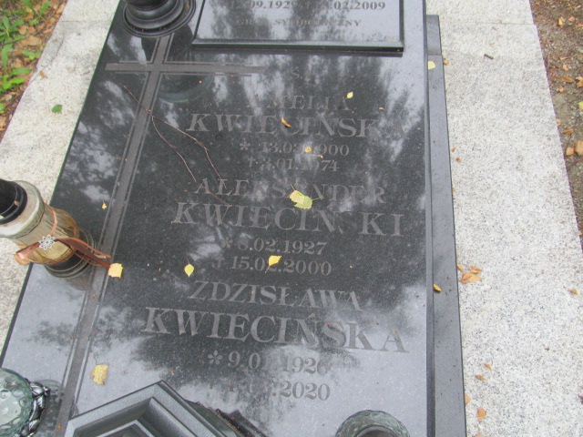 Amelia Kwiecińska 1900 Szczawno Zdrój - Grobonet - Wyszukiwarka osób pochowanych