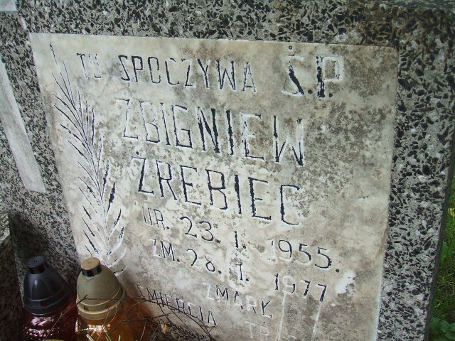 Zbigniew Źrebiec 1955 Szczawno Zdrój - Grobonet - Wyszukiwarka osób pochowanych