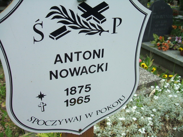 Antoni Nowacki 1875 Szczawno Zdrój - Grobonet - Wyszukiwarka osób pochowanych