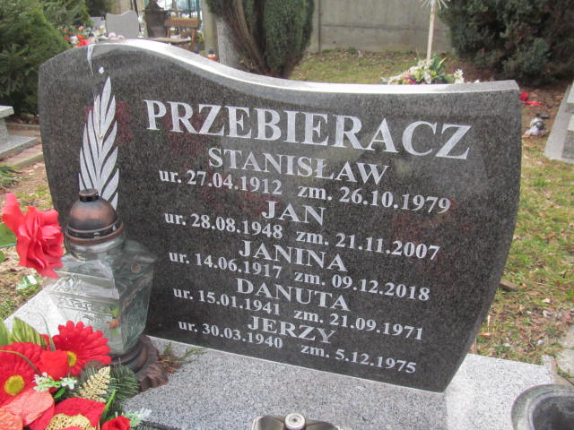 Jan Przebieracz 1948 Szczawno Zdrój - Grobonet - Wyszukiwarka osób pochowanych