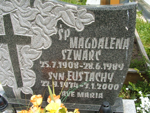 Eustachy Szwarc 1934 Szczawno Zdrój - Grobonet - Wyszukiwarka osób pochowanych