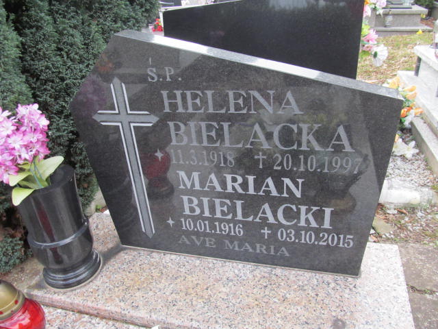 Marian Bielacki 1916 Szczawno Zdrój - Grobonet - Wyszukiwarka osób pochowanych