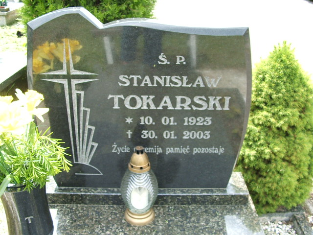 Stanisław Tokarski 1923 Szczawno Zdrój - Grobonet - Wyszukiwarka osób pochowanych