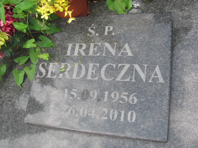 Irena Serdeczna 1956 Szczawno Zdrój - Grobonet - Wyszukiwarka osób pochowanych