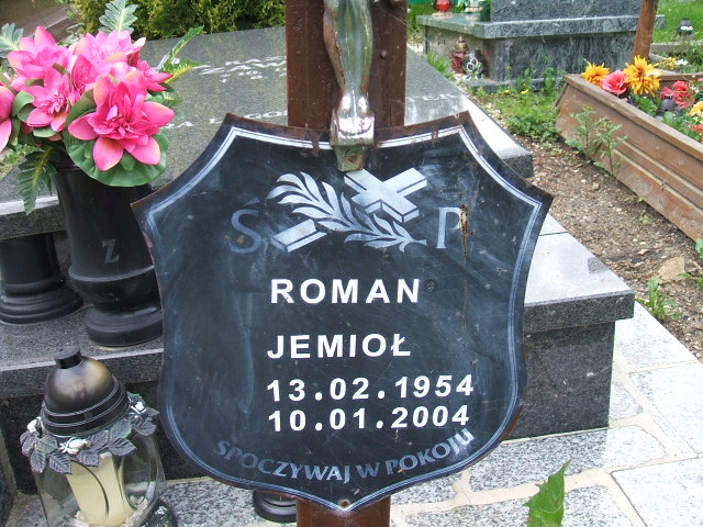 Roman Jemioł 1954 Szczawno Zdrój - Grobonet - Wyszukiwarka osób pochowanych