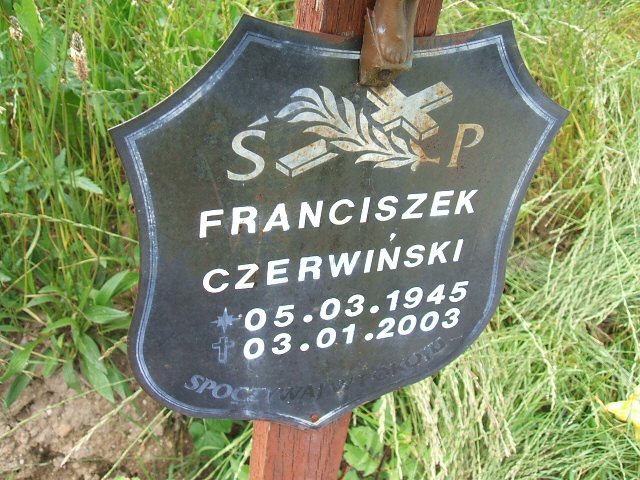 Franciszek Czerwiński 1945 Szczawno Zdrój - Grobonet - Wyszukiwarka osób pochowanych