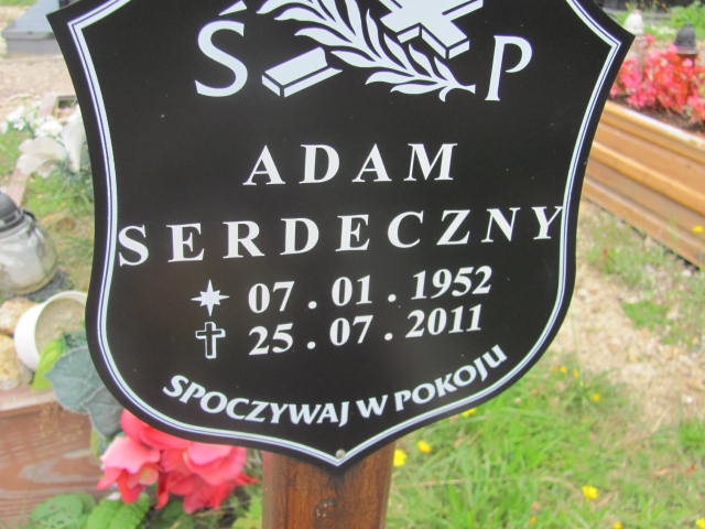 Adam Serdeczny 1952 Szczawno Zdrój - Grobonet - Wyszukiwarka osób pochowanych