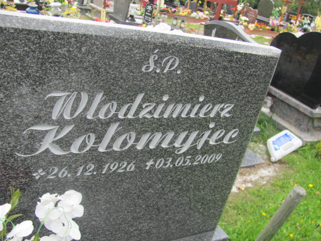 Włodzimierz Kołomyjec 1926 Szczawno Zdrój - Grobonet - Wyszukiwarka osób pochowanych