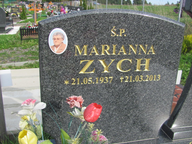 Marianna Zych 1937 Szczawno Zdrój - Grobonet - Wyszukiwarka osób pochowanych