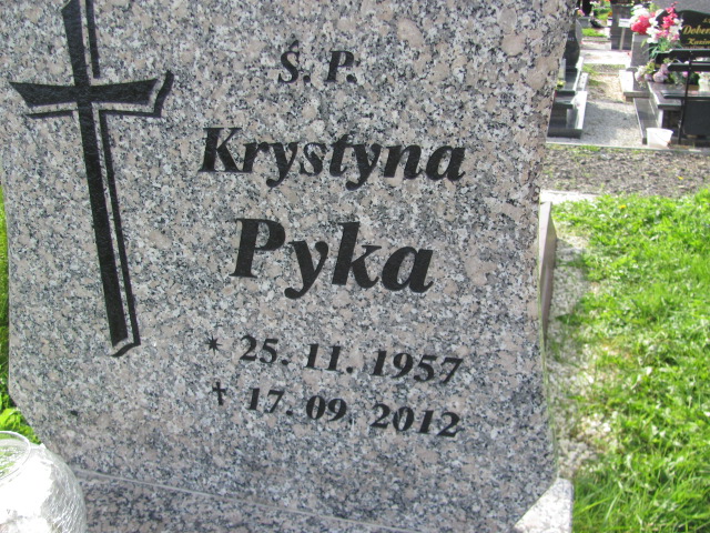 Krystyna Katarzyna Pyka 1957 Szczawno Zdrój - Grobonet - Wyszukiwarka osób pochowanych