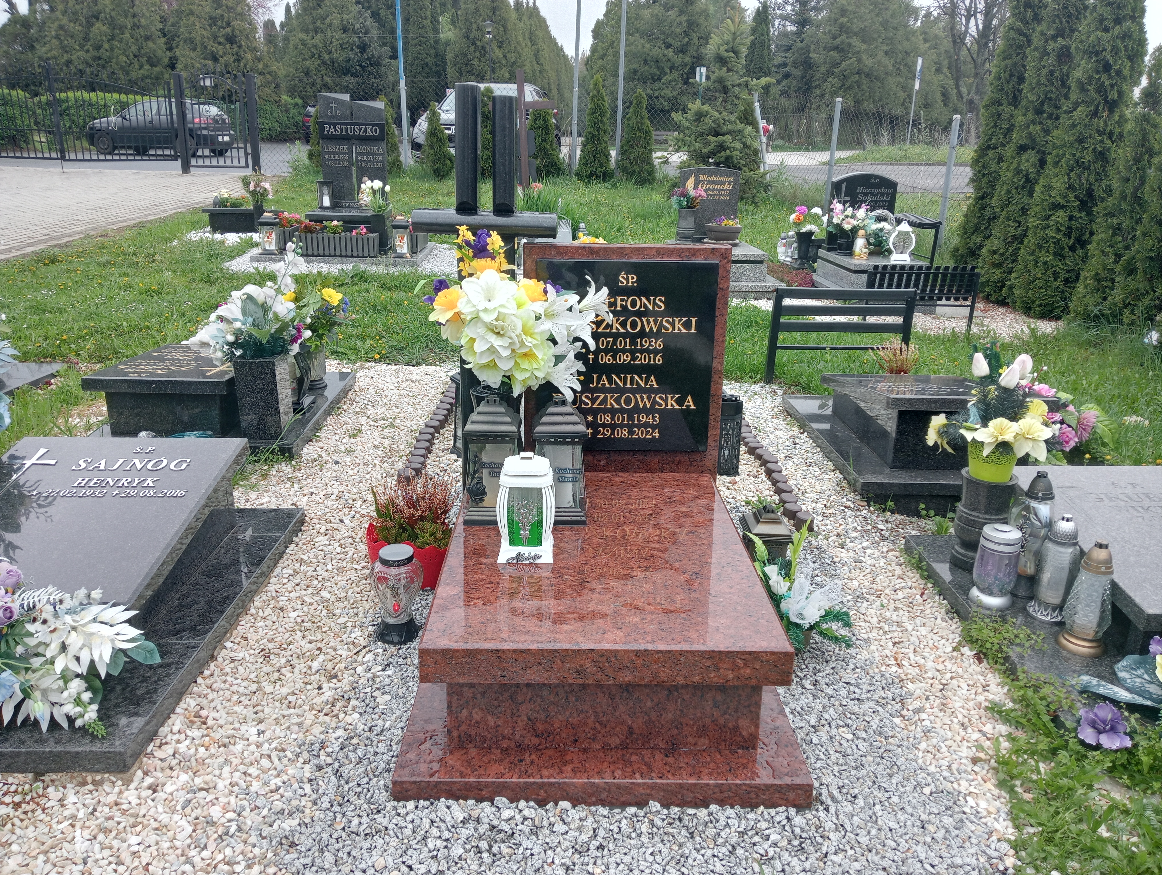 Alfons Ruszkowski 1936 Szczawno Zdrój - Grobonet - Wyszukiwarka osób pochowanych