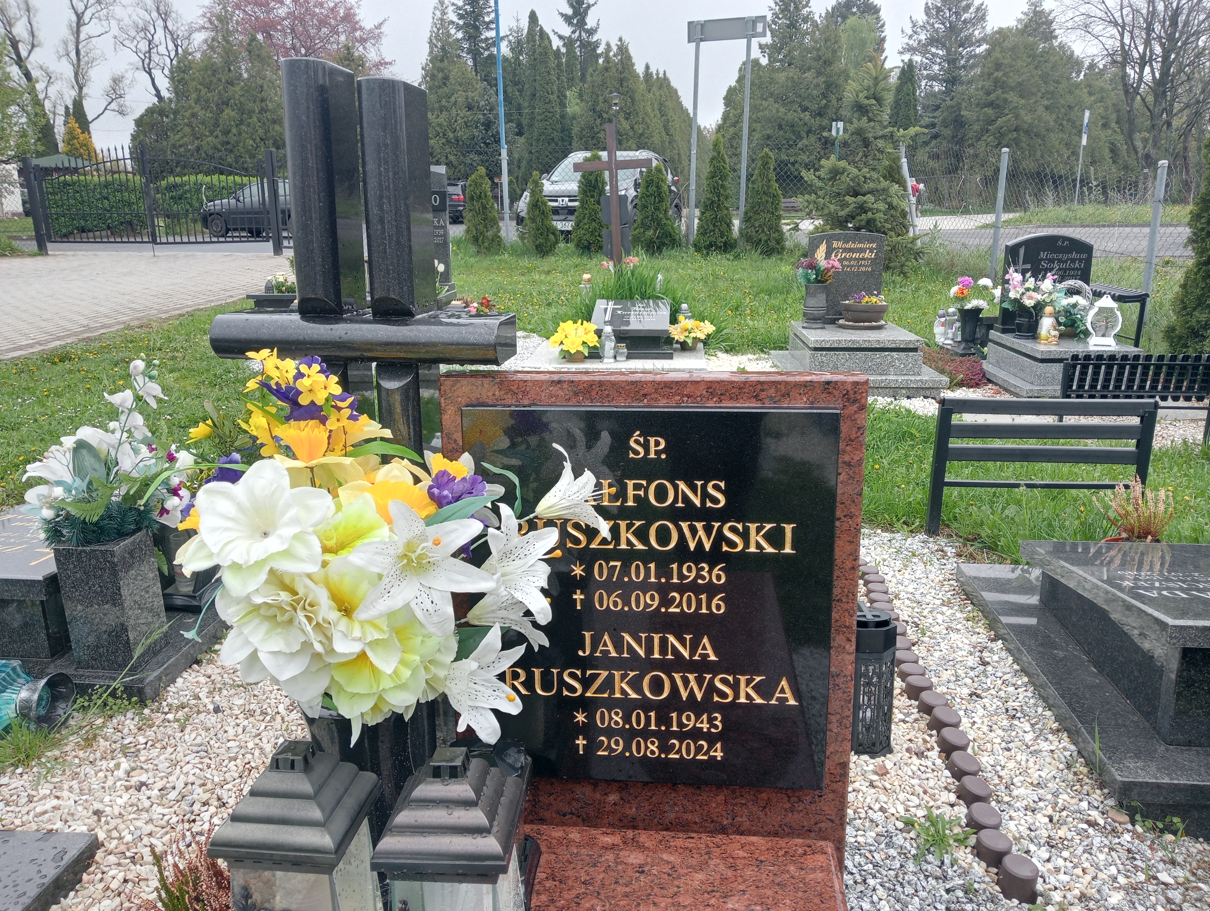 Alfons Ruszkowski 1936 Szczawno Zdrój - Grobonet - Wyszukiwarka osób pochowanych