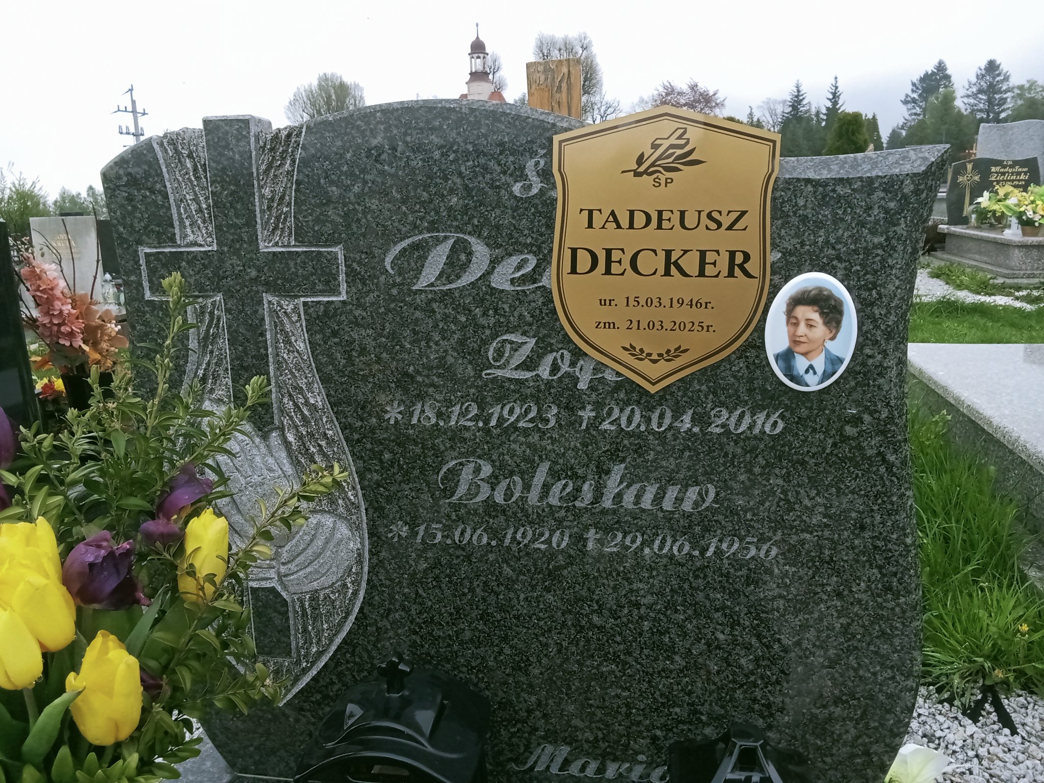 Zofia Decker 1923 Szczawno Zdrój - Grobonet - Wyszukiwarka osób pochowanych