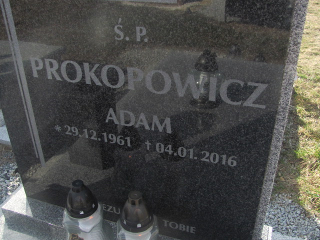 Adam Prokopowicz 1961 Szczawno Zdrój - Grobonet - Wyszukiwarka osób pochowanych