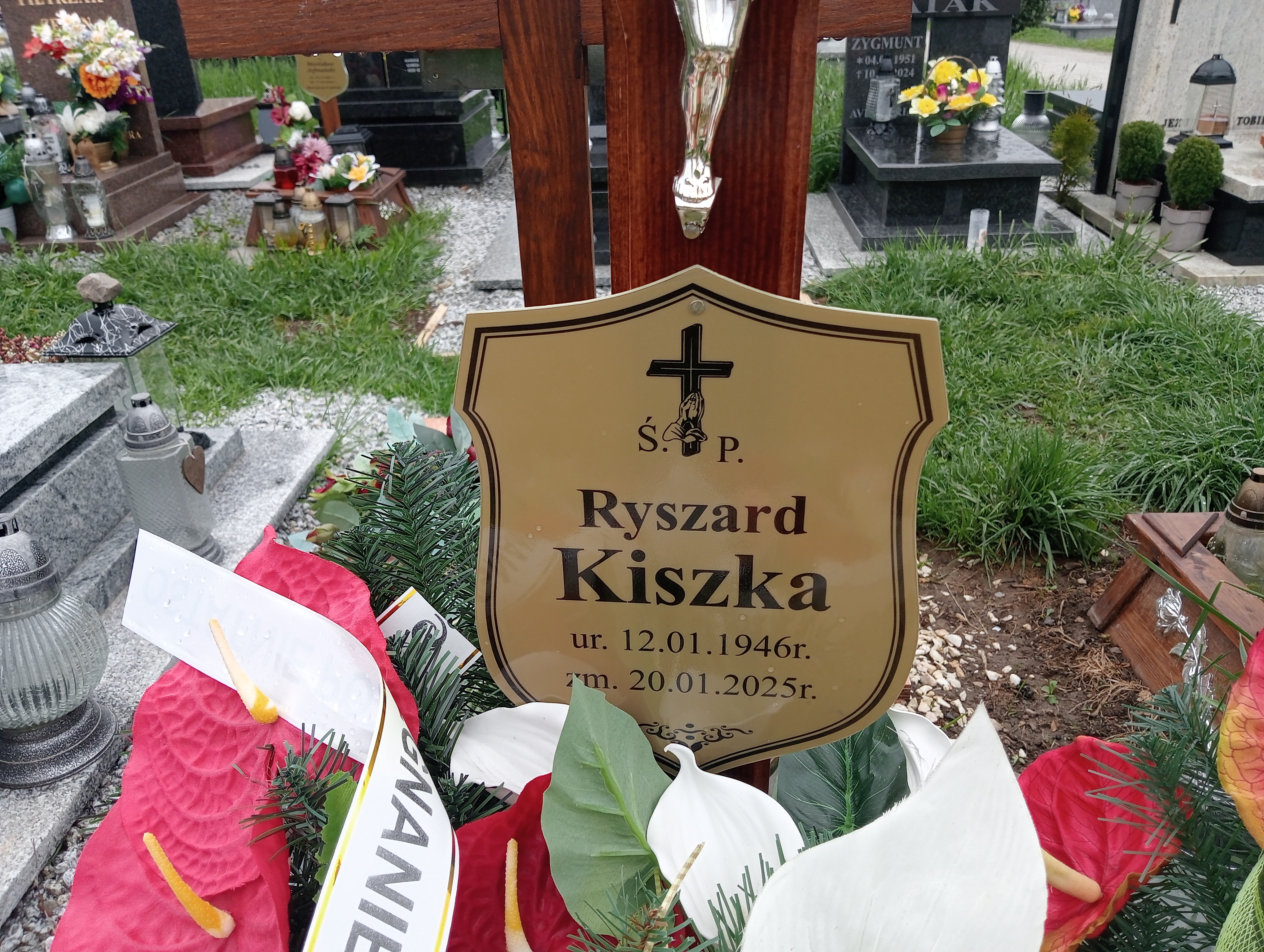 Ryszard Kiszka 1946 Szczawno Zdrój - Grobonet - Wyszukiwarka osób pochowanych