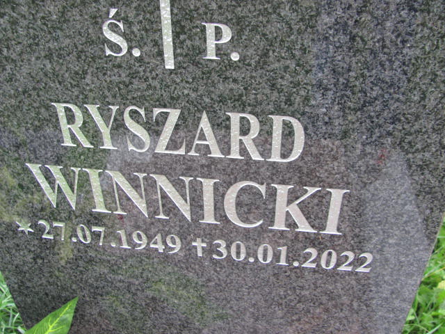 Ryszard Winnicki 1949 Szczawno Zdrój - Grobonet - Wyszukiwarka osób pochowanych