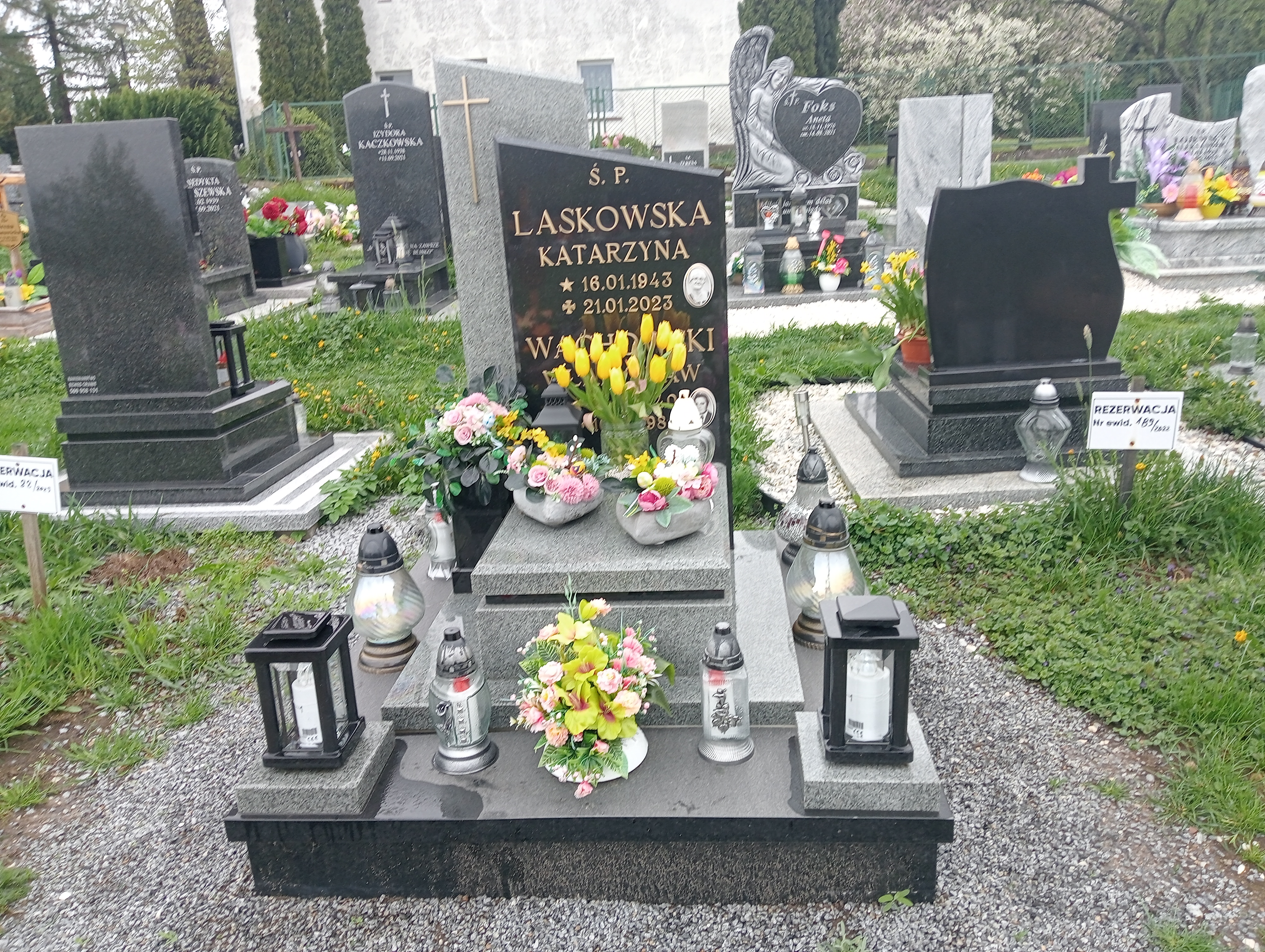 Grób Władysław Laskowski
